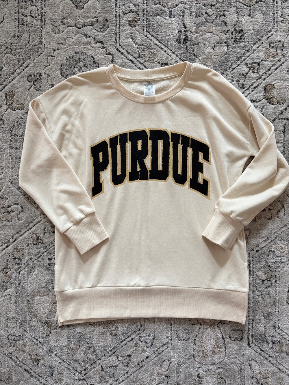 Game Day Couture Purdue Crewneck Sweatshirt - Small